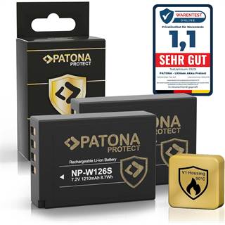 Batterie PATONA 2X 1210mAh pour Fujifilm XM5 & X100V – Pack 2