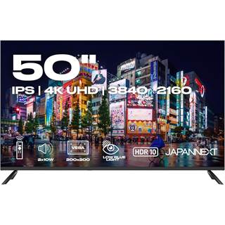 JAPANNEXT JN-i50U : Écran PC 50" IPS 4K UHD avec HDR et Sons Immersifs