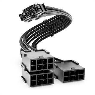 Câble Extension PCIe deleyCON 30cm - 16 broches vers 3x8 broches