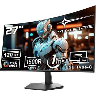 Minifire MF27C1 - Écran PC Incurvé 27" 120Hz Full HD VA
