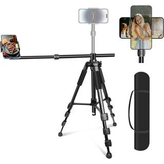 Elitehood Trépied Smartphone 180cm Bras Horizontal pour Vidéo