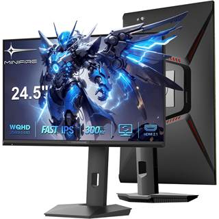 Minifire MFG25F6Q Pro – Écran Gaming 24.5" QHD 300Hz IPS 1ms HDR FreeSync