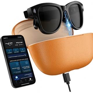 Smartia Vision Pro Charge – Lunettes Connectées 4K avec Traducteur et Caméra
