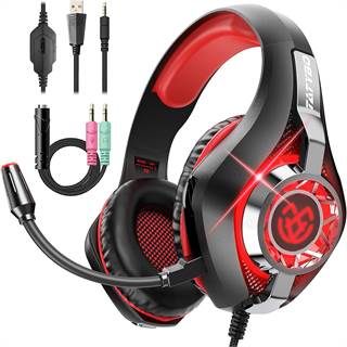 Tatybo XW1R - Casque Gaming Son Surround 3D pour PS5/PS4/Xbox