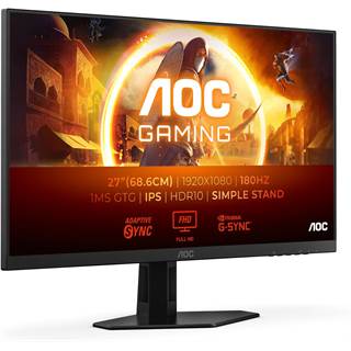 AOC Gaming Moniteur 27G4XED - 27" 180Hz Fast IPS Full HD
