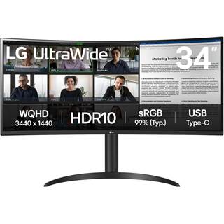 LG UltraWide 34WR55QK-B - Écran incurvé QHD 34"