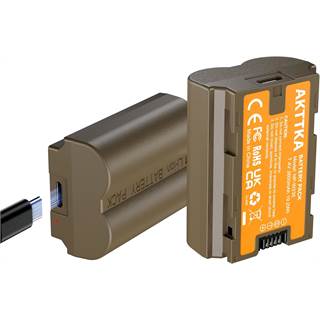 Kit 2 Batteries NP-W235 2600mAh + Chargeur pour Fujifilm - 34,99 EUR