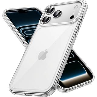 JETech Coque iPhone 17 Pro Max Antichoc Transparente