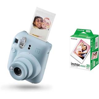 Fujifilm Instax Mini 12 Bleu Pastel + 2 Packs de Films - 97,98 EUR