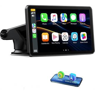 Volam Ecran Carplay Voiture 7 Pouces - Carplay/Android Auto Sans Fil, Tactile, Miroir, GPS, BT 5.0