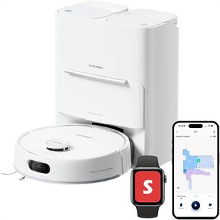 SwitchBot S20 : Aspirateur Robot Laveur 2-en-1 avec Station Auto - 10 000 Pa