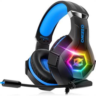 Photo Casque Gaming Ozeino ZW1 – Pilote 50 mm, RGB Micro, Compatible PS5/PC - 22,99 EUR