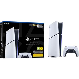 PS5 Digital Edition - Console blanc avec manette DualSense