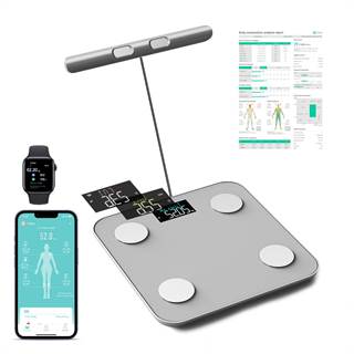 Balance Connectée Impédancemètre XLTEAM FI2211 - 8 Électrodes, 29 Données Corporelles