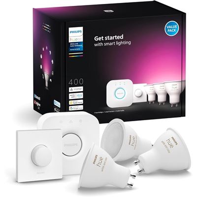Philips Hue White & Color Ambiance Kit de Démarrage - 2 ampoules E27