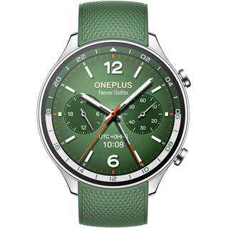 OnePlus Watch 2R - Montre Connectée Wear OS 4, AMOLED 1.43", 100h autonomie, GPS, Vert Forêt