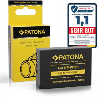 Batterie PATONA NP-W126 - 1020mAh pour Fujifilm