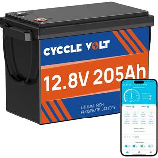 Batterie Lithium LiFePO4 12V 200Ah CYCCLEVOLT - Performance & Longévité