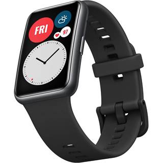 HUAWEI WATCH FIT - Montre Connectée GPS AMOLED 1.64" Noir