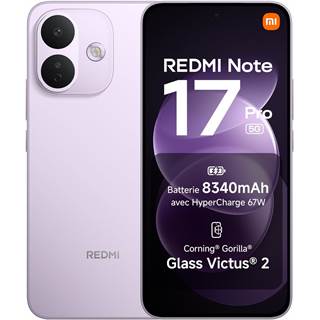 Xiaomi Redmi Note 17 Pro 5G 6/256 Go Violet - 8340 mAh