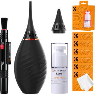 K&F CONCEPT Kit Nettoyage 10 en 1 pour Objectif Photo