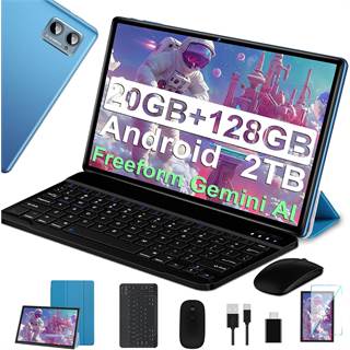 Photo Tablette Android 10" Octa-Core - Pack Complet Clavier & Souris - 84,99 EUR
