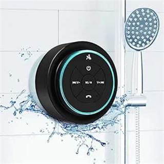 Xleader SoundAngel Mate - Mini Enceinte Bluetooth Imperméabilisé IPX7 avec Ventouse