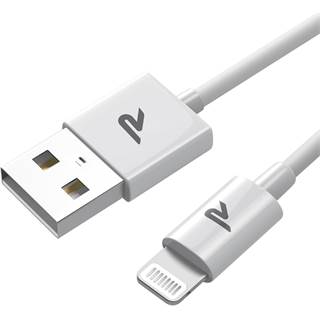 Câble Lightning Rampow Ultra Résistant – Blanc