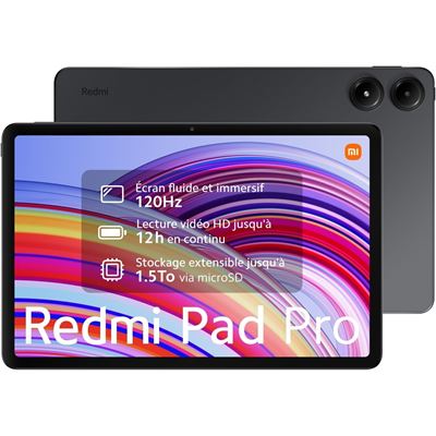 Xiaomi Redmi Pad Pro 256GB – Tablette puissante Graphite Gray
