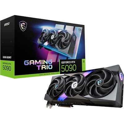MSI GeForce RTX 5090 32 GB GAMING TRIO OC – 3xDP/HDMI