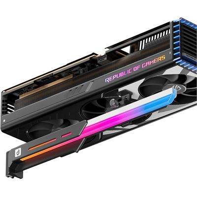 Support GPU upHere GL7 - Bracket réglable noir ARGB