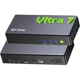 Photo GMKtec K13 Mini PC Intel Ultra 7 256V|LAN 5G|Alimentation PD (8C/8T jusqu'à 4,8  - 709,96 EUR