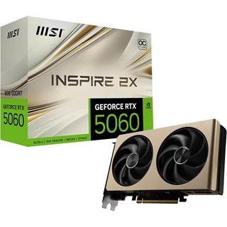 MSI GeForce RTX 5060 8G Inspire 2X OC – Double ventilateur