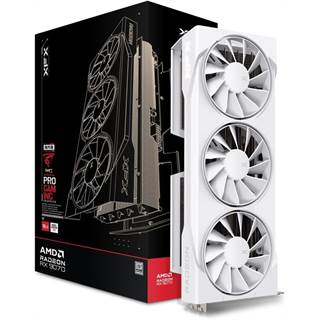 XFX RX 9070 OC White Triple Fan Gaming Edition - 16 Go GDDR6, AMD RDNA 4
