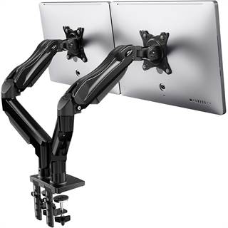 Support Double Écran PC HUANUO - Bras Articulé 13-27 Pouces VESA