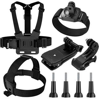 Photo Compatibile Con GoPro 9-en-1 Accessoires Kit, Harnais de Poitrine, Fixation Harn - 12,59 EUR
