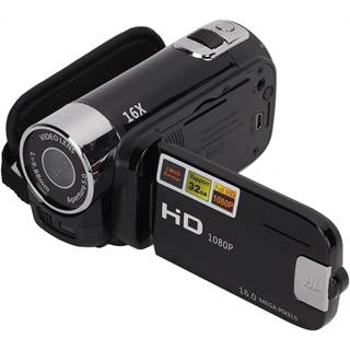 Annadue Appareil Photo Numérique Compact 2.7 Pouces Full HD 1080p - Noir