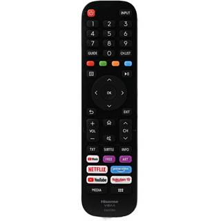Hisense EN2G30H VIDAA Télécommande Originale Ultra HD avec Raccourcis Netflix YouTube Rakuten TV