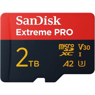 SanDisk Extreme PRO 2 To microSDXC - Carte mémoire ultra-rapide pour 4K et 5K