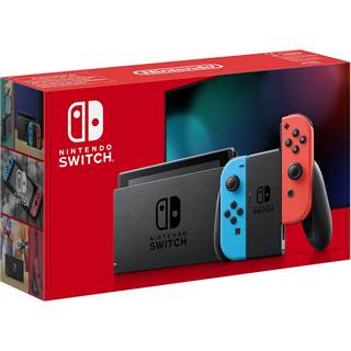 Nintendo Switch + Joy‑Con néon bleu & rouge – 266,09 €