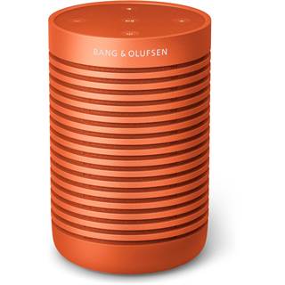 Bang & Olufsen Beosound Explore – Enceinte Bluetooth Portable Étanche IP67, Son 360°, 27h d'autonomie, Bonfire Orange