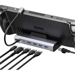 Station d'accueil JSAUX 6-en-1 pour Steam Deck et ROG Ally