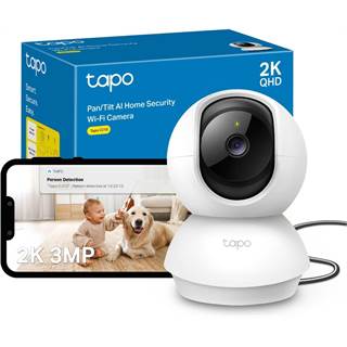 Tapo C210 Caméra WiFi Intérieure 2K 3MP - Surveillance 360°