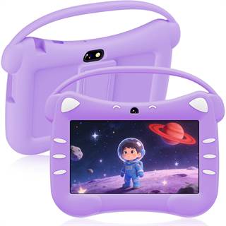 Tablette Enfant 7 Pouces Android avec Contrôle Parental - Violette