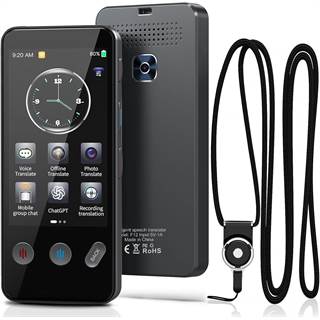 EFOTIML F13 - Traducteur AI Intelligent 143 Langues avec Traduction Hors Ligne et Bidirectionnelle