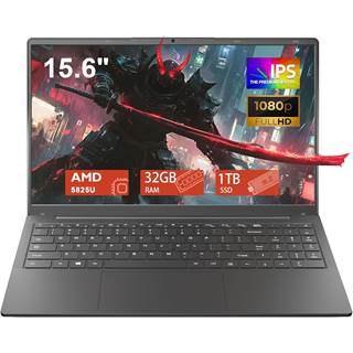 CYCLUS 15,6" PC Portable R7 5825U – 32 GB RAM, 1 TB SSD, Retro‑éclat Clavier