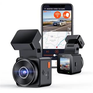VANTRUE E1 Lite Dashcam 1080p Mini WiFi GPS avec HDR et Commande Vocale