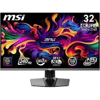 MSI MPG 322URX QD-OLED : l'écran gaming OLED 4K de 31.5" qui redéfinit l'excellence
