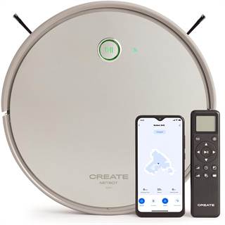 CREATE NETBOT S40 - Robot Aspirateur et Laveur WiFi avec Alexa