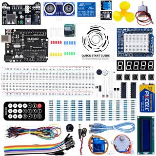 ELEGOO Carte Starter Kit Super avec Guide Français pour Arduino IDE